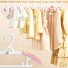 7 PCS Non-slip Baby Clothes Hanger Adjustable Storage Hangers Cute Kids Clothes Organizer Closet Children Baby Coats Rack