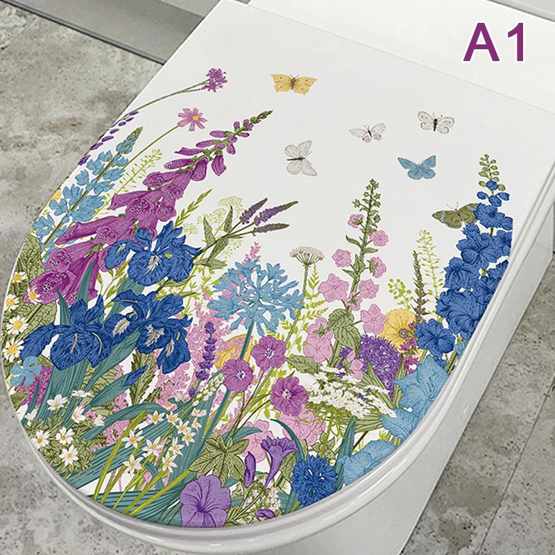 

3D Наклейка на сиденье унитаза, художественные обои, наклейки для ванной, самоклеящиеся съемные наклейки на крышку унитаза, аксессуары для домашнего декора