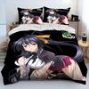 Sexy Girl High School DxD Anime Comforter Bedding SetDuvet Cover Bed Set Quilt Cover Pillowcaseking Queen Size Bedding Set Kid
