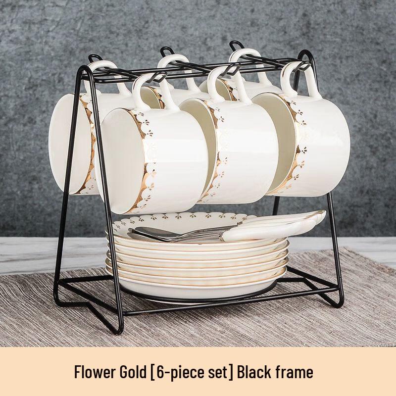 

Jiakangming European Luxury Ceramic Coffee & Tea Set