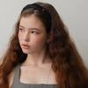 Shirring patterned headband, Elle