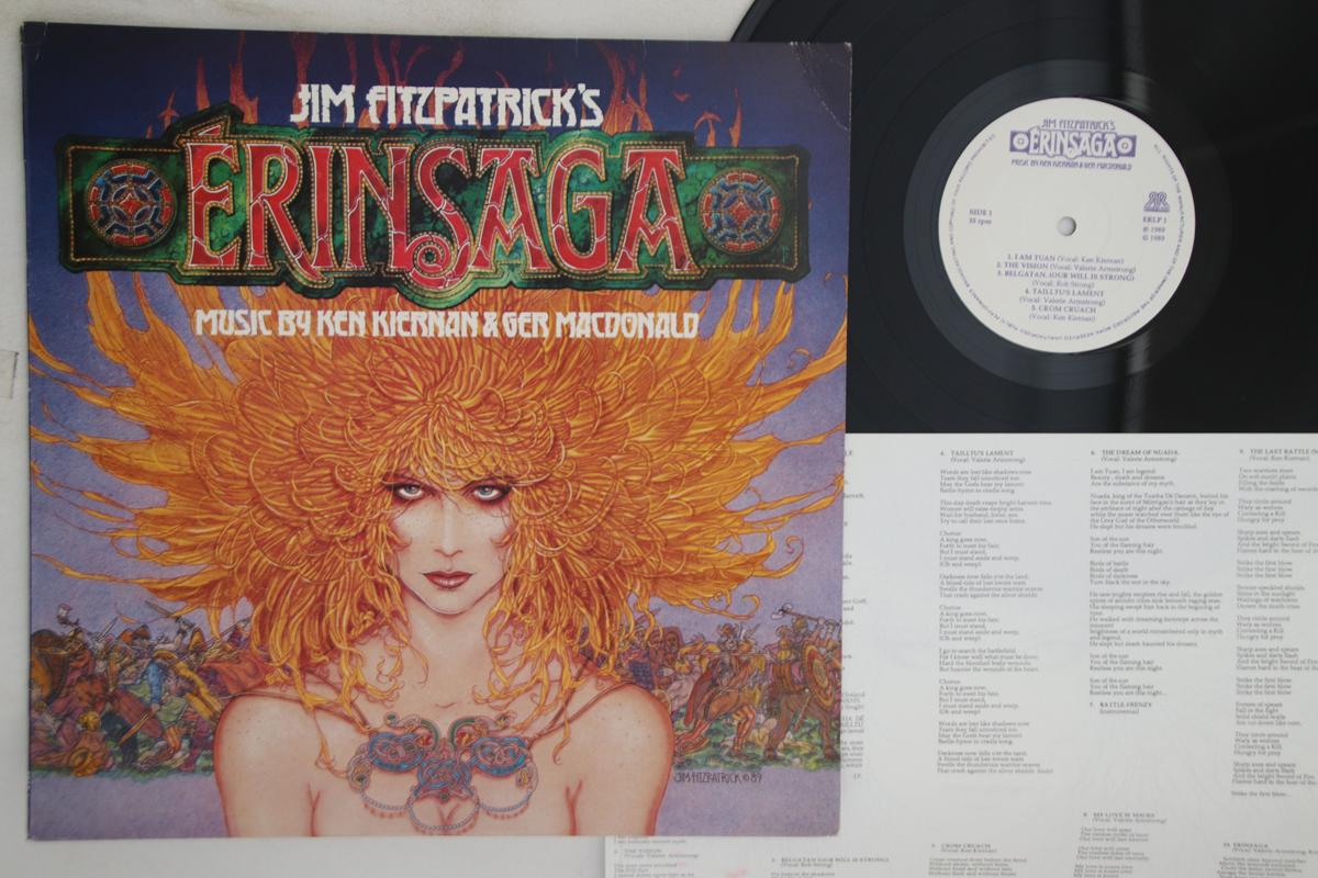 

LP Record JIM FITZPATRICK - Erinsaga ERLP1 RINGSEND ROAD M 1989 Others Folk Used