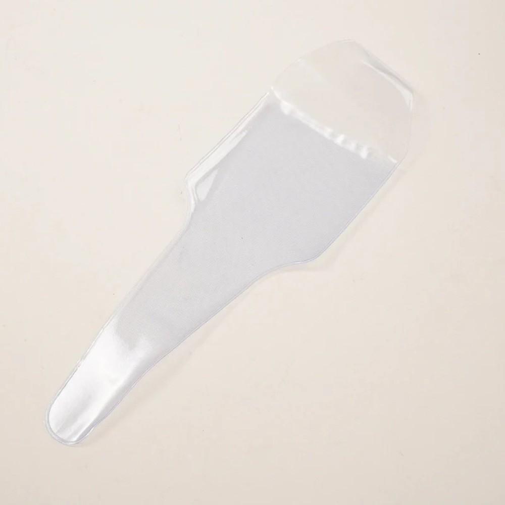 10pcs Single-sided Hair Scissors Sleeves PVC Waterproof Sharpening Tool Protection Disposable Scissors Bag Tool Protection