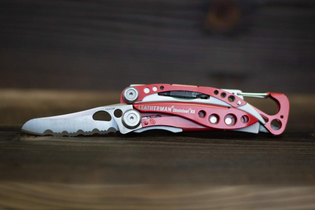 LEATHERMAN SKELETOOL RX japansk 25 års garanti multiverktøy [ekte produkt]