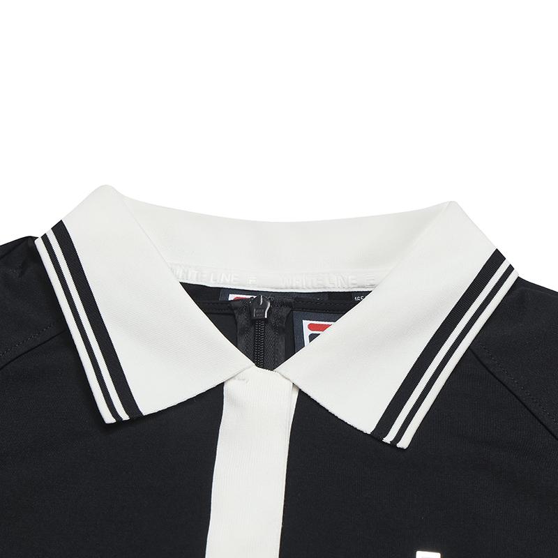 New FILA WHITE Long Sleeved Dress Women's F11W533310F-BK
