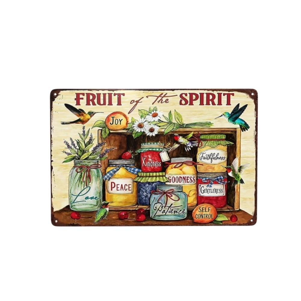 Floral Nature Plants Metal Tin Retro Sign For Kitchen Garden Home Bars Restaurants Cafes and Pubs Art Poster for Wall Dec