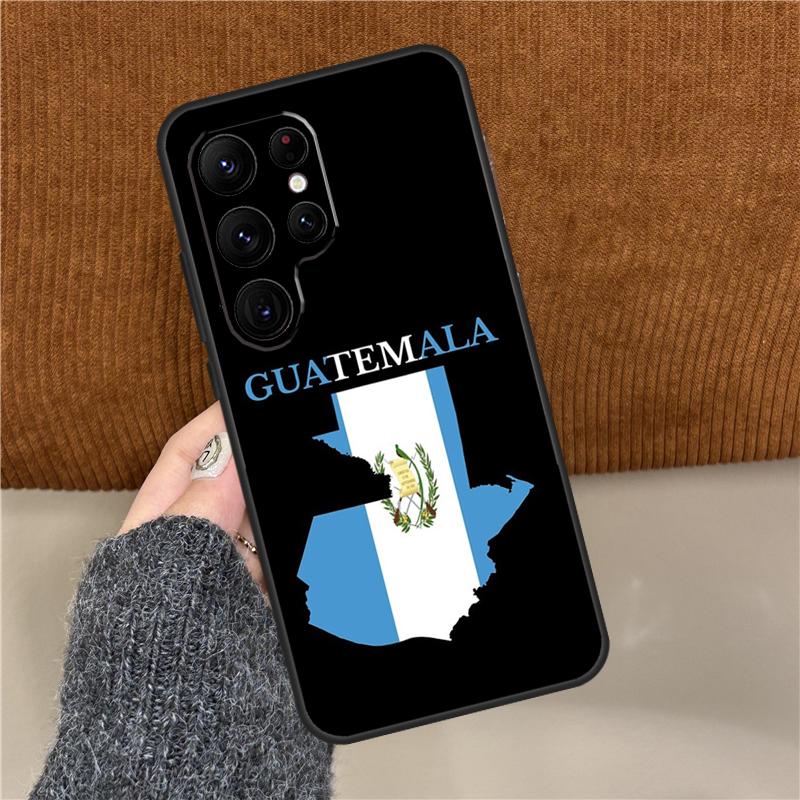 Guatemala Flag Phone Case For Samsung Galaxy S25 Ultra S9 S10 Plus S20 FE S21 S22 S23 S24 Ultra Back Cover