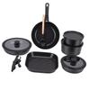 Pots and Pans Set with Detachable Handle Aluminum Nonstick Induction Cookware Set for Kitchen Cooking Dishwasher Safe