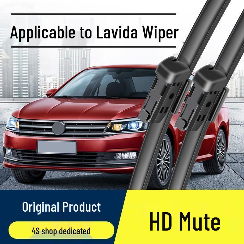 Volkswagen Lavida Frameless Silent Front Wiper Blade with Original Rubber Strip