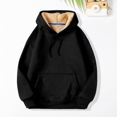 Dames Herfst Winter Hoodie Dikke Fleece Gevoerd Capuchon Lange Mouwen met Zak