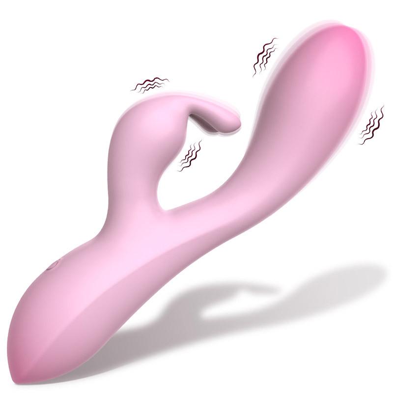 Mano Double-Layered Rubberized Dual-Head Vibrator, Massager & G-Spot Stimulator for Women