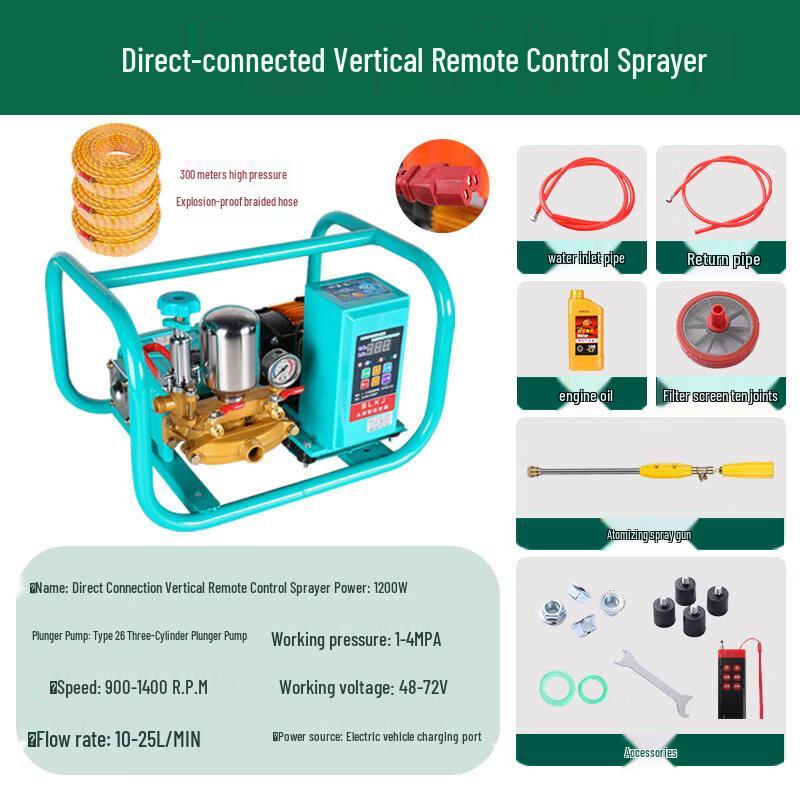 Rongyu Remote Control High-Pressure Electric Sprayer