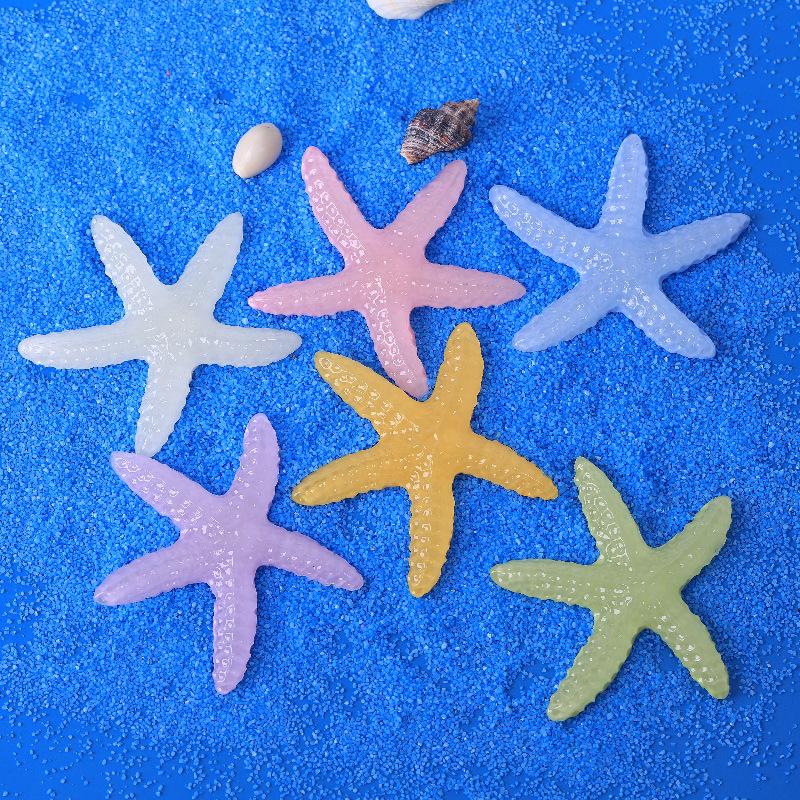 Luminous Starfish Resin Jewelry Accessories - DIY Handmade Materials