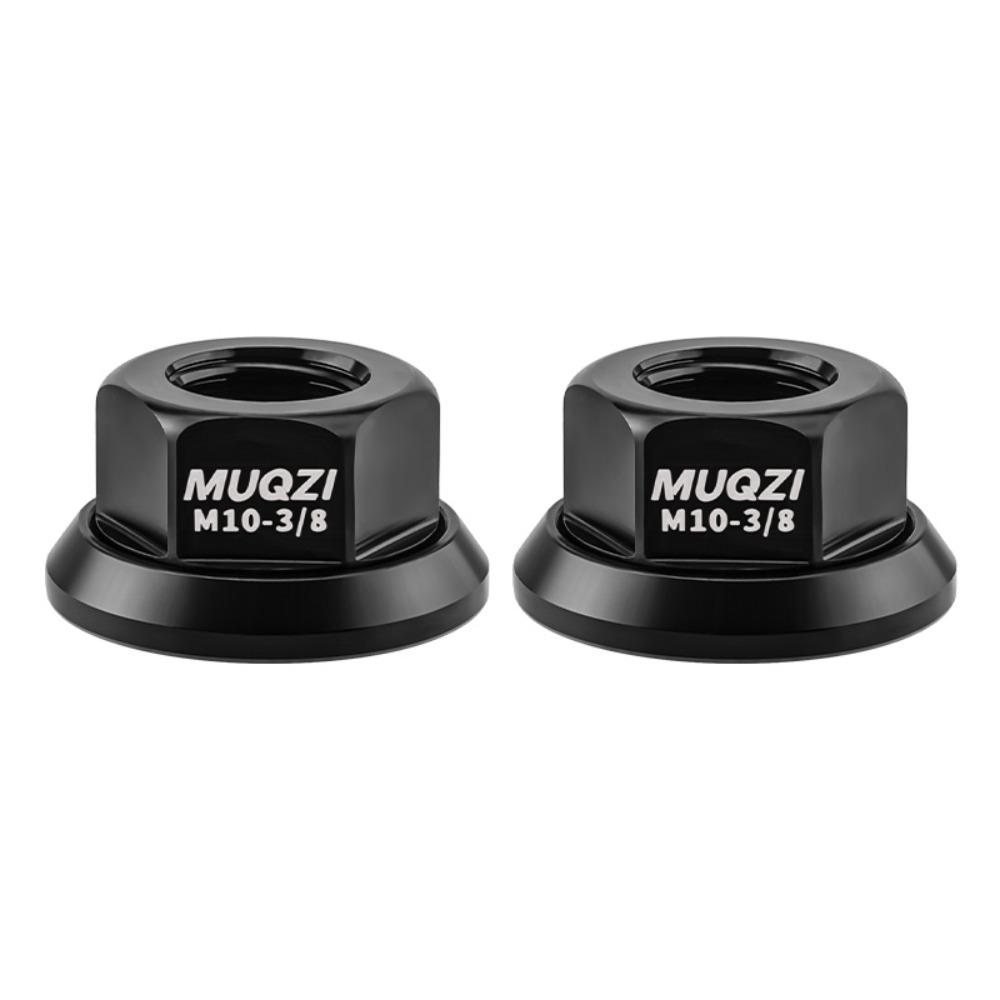 2pcs High Strength Rear Axle Screw Aluminum Zinc Zinc Alloy Bike Accessories Bicycle Hub Nut Cycling