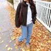 Autumn/Winter 2026 Knit Cardigan - Simple Commute Style, Solid Color, Round Neck, Loose Fit, Drop Shoulder Sweater Coat.