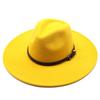 Classic Wool Felt Bowler Hat With Large Brim For Formal Events And Gifting