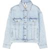 Women's Garcia Jeans Denim Jacket with Chest Pockets 7177 Blue