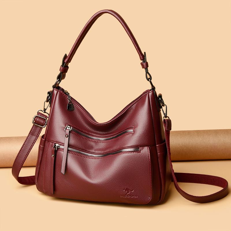 Casual Retro Women's Shoulder Bag Fashion Handbag Women's Crossbody Bag Multi Pocket Casual Shoulder Bag Fashion Women's Handbag