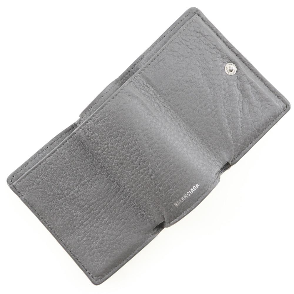 BALENCIAGA Paper wallet Tri-fold wallet Calfskin unisex Used