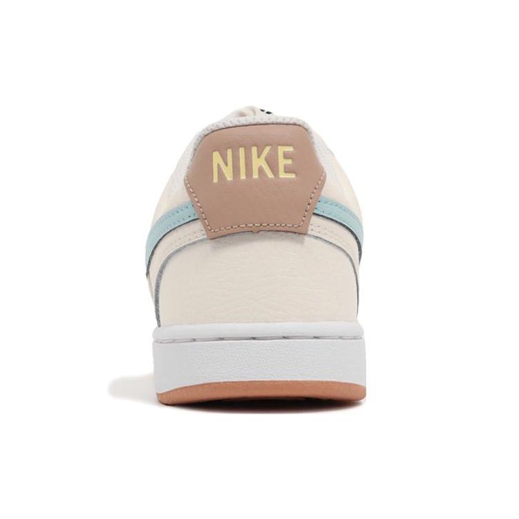 Nike  Court Vision Low Pale Ivory Jade Ice Women Sneakers Cream White Hemp FQ6876-131