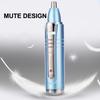 2 In 1 Multi Functional Electric Nose Hair Trimmer Sideburns Cutter Trimming Machine   Blue(Blue )