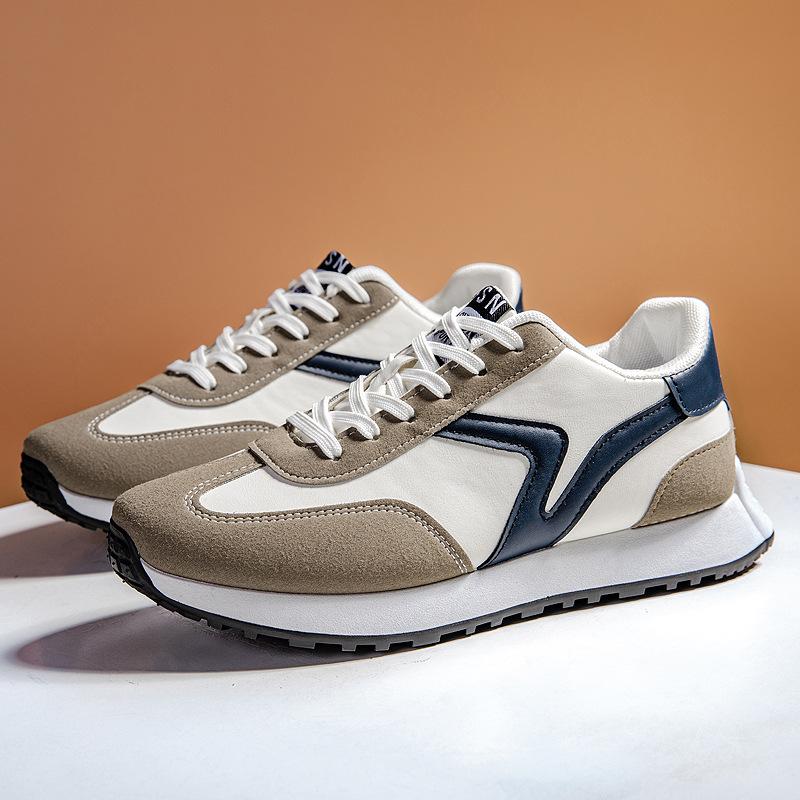 Shoes New Spring Leather Surface Wear-resistant Lightweight Sports and Leisure Shoes Classic Forrest Gump Shoes