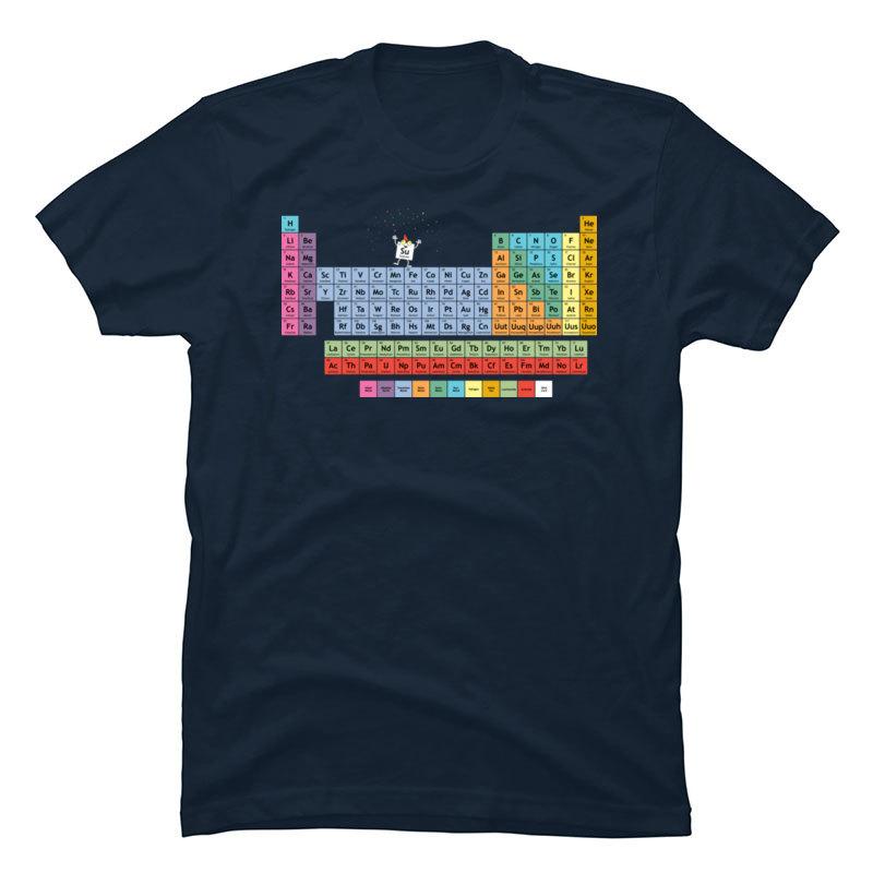 Das Element der Überraschung Mathe T-Shirt Chemie Wissenschaft Herren Oberteile T-Shirt Maßgeschneidert Neue Mode Kleidung Shirt