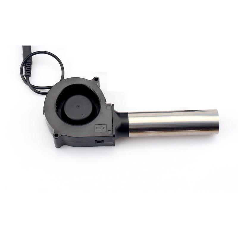 

7530 BBQ Blower With Long Air Duct DC12V 220V Adjust Speed Controller CN