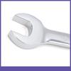 19mm Ledhuvud Kombinationshylsnyckel Bilreparationsverktyg Silver