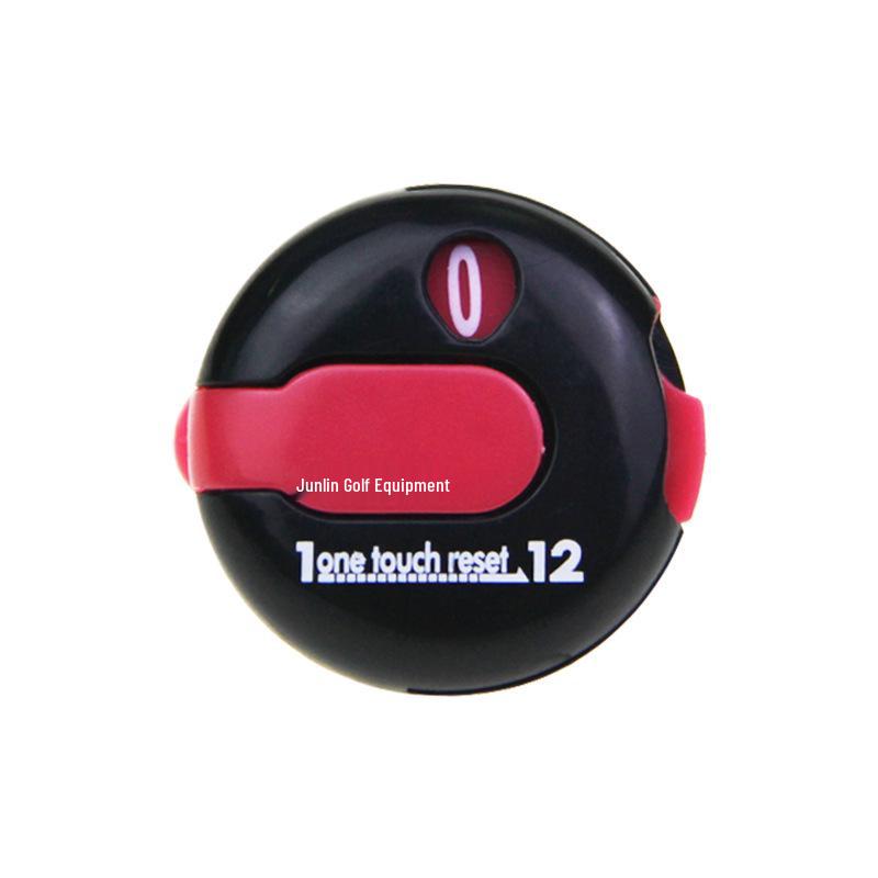 Golf Score Zähler Hut- & Handschuhclip - Ein-Knopf-Reset Turnier Schlagwerkzeug