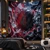 Wall Hanging Tapestry AC Milan Print Cloth for Living Room Bedroom Home Decor