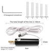 Portable DIY Small Electric Drill USB Electric Drilling Machine Handheld Acrylic Wood Drilling Tool Set