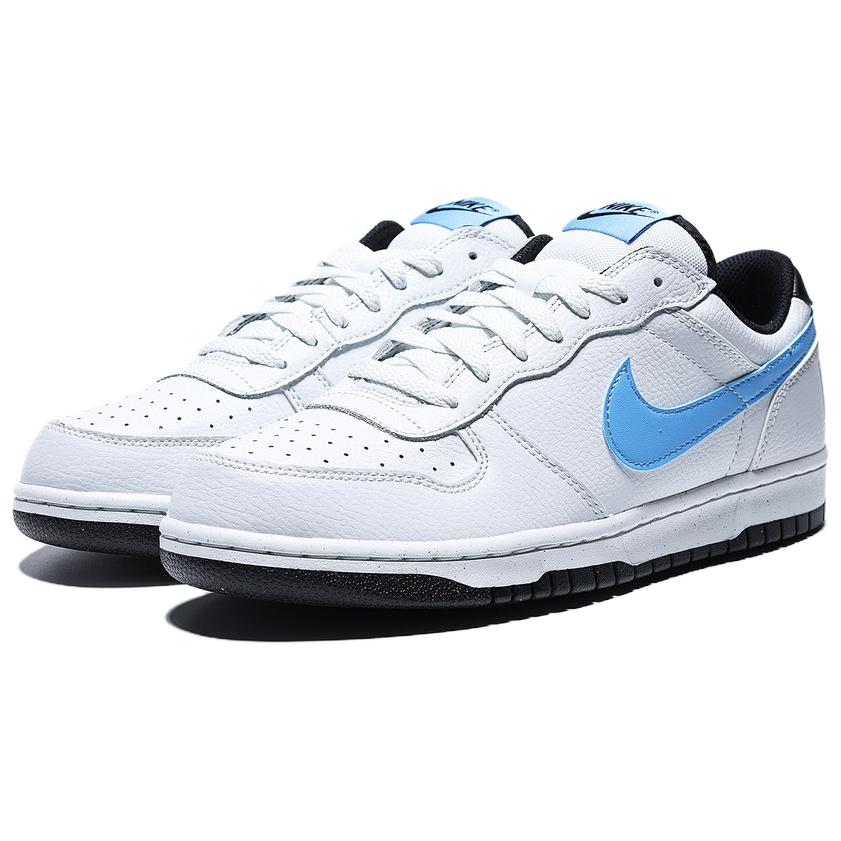 Nike Big Comfortable Versatile Low-Top Skate Shoes Men Sneaker White Blue 355152-107
