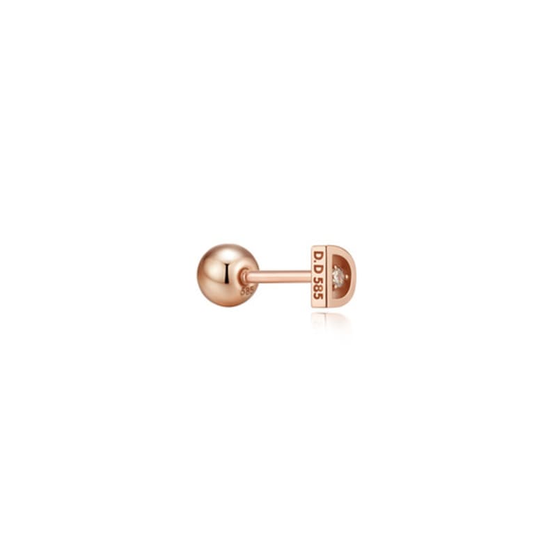 DIDIER DUBOT Miss Doo Gold One-Sided Piercing JDRER5S414S
