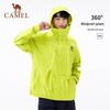 CAMEL Unisex Outdoor Single-Layer Waterproof Windbreaker Jacket 8137