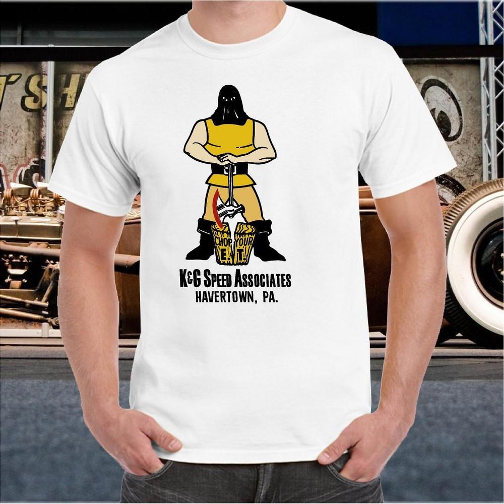 

T-SHIRT WITH K and G SPEED ASSOCIATES T SHIRT CLOTHING 100% COTTON VINTAGE STYLE M