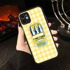 Sardines Matte Transparent Phone Cover For IPhone Case 16 15 14 13 12 11 Pro Max X XS Max Plus