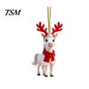 Fade-resistant Christmas Decorations Pony Ornament 2D Acrylic Hanging Decor for Car White Horse Design And Tree Cute Holiday Gift Kids Ornaments