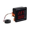 2in1 AC50-500V AC1-120A Voltmeter Amperemeter LED-Anzeige Ampere-Volt-Meter-Detektor Digitaler Spannungsstrom-Messgerät Tester Messgerät