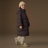 hacikis Kids' Mid-Length Hooded Down Jacket