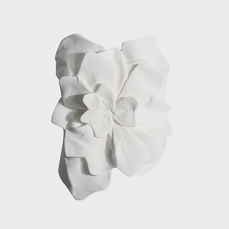 2025 Women's Floral Tube Top Vest - Three-Dimensional Design, Summer Fashion