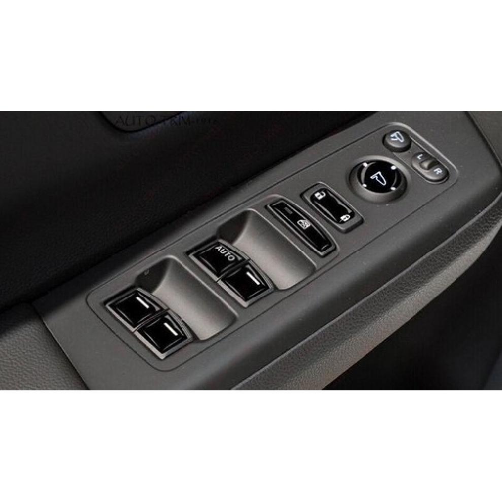 Black Window Lift Panel Switch Decoration *11PCS For Honda CR-V CRV -2024