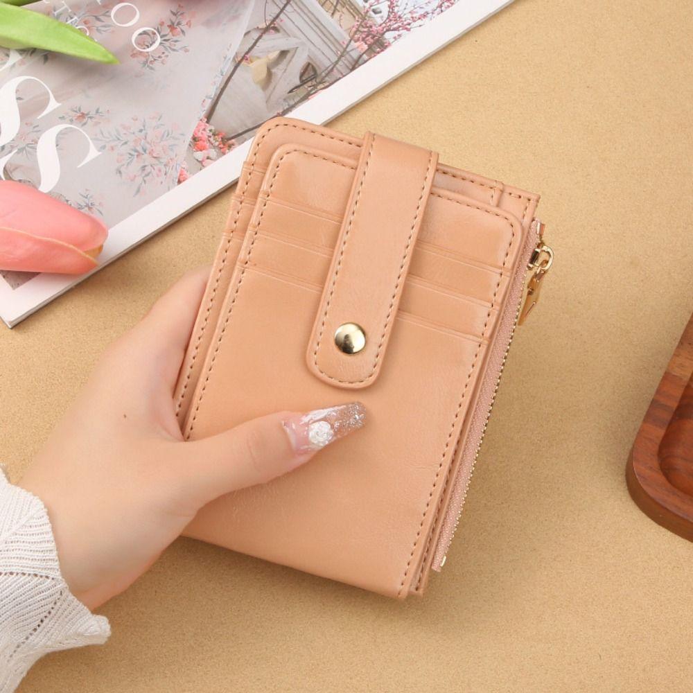 

с брелоком для ключей, чехол для карт, кожаный зажим для денег, мини-держатель для кредитных карт, унисекс