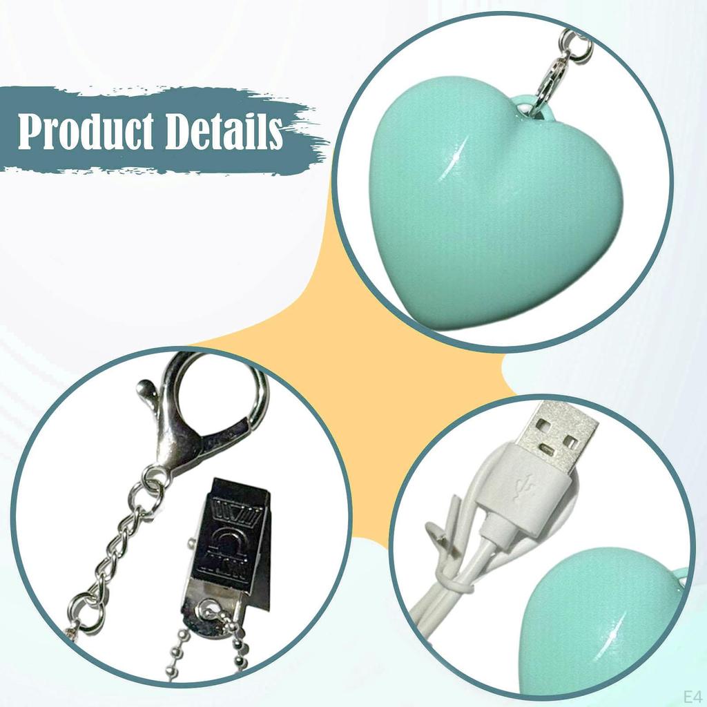 Handbag Touch Light, Lightweight Heart Shaped Mini Night Lamp Purse Light for Nursery, Bedroom