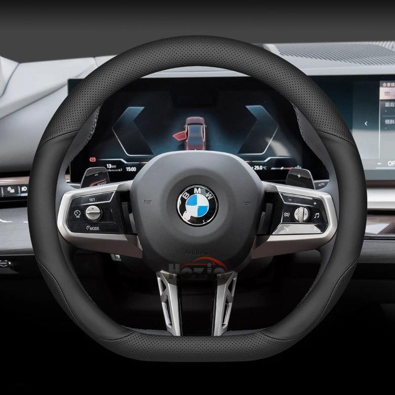 Kfwhl7 Leather Car Steering Wheel Cover for BMW X1 X3 X5 X6 X7 U11 F30 F34 F10 F20 G20 G30 G01 G02 G05 F15 F16 1 2 3 5 7 8 Series G11