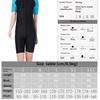 Short Sleeve Wetsuit Men's and Women's One-piece Sunscreen Suit Explosive Wetsuit Couple Swimsuit