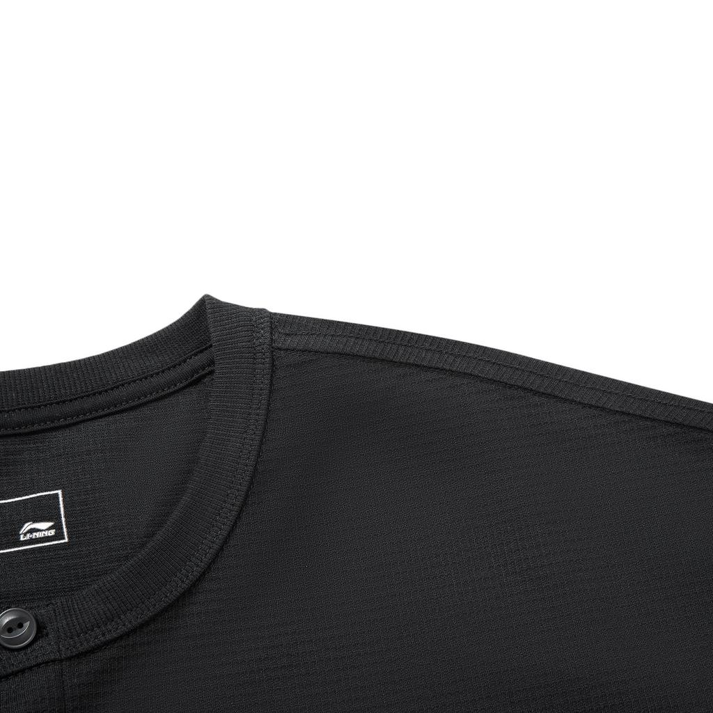 Li Ning Sports Lifestyle Series Loose Fit Round Neck Logo T-Shirt Unisex Tops ATLV267-4