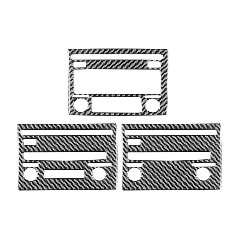 For Lexus 2011-2017 CT Interior Trim Modification Carbon Fiber Central Control CD Panel Decorative Sticker Car Accessories