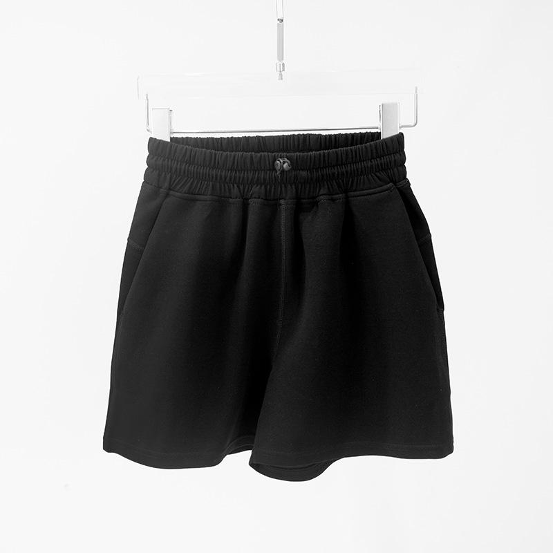 

Женские летние дышащие шорты для йоги: Высокая посадка, Кулиска, Свободный крой, Стройнящие, 4-точечные, Повседневные спортивные шорты Size 8 fits 120–130 jin