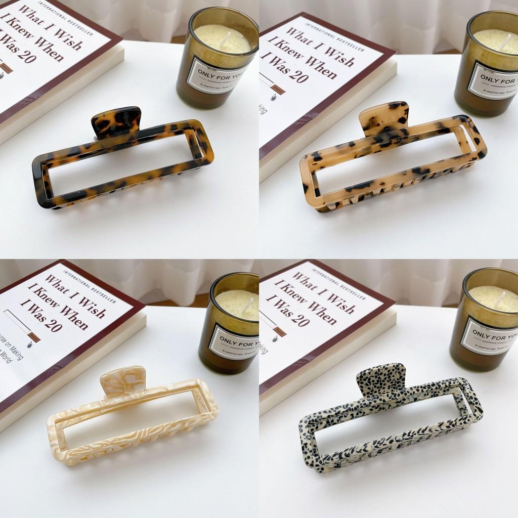 Vintage Inspired Stylish Acetate Hair Claw Clip For Women In Various Colors